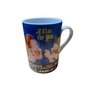 Hershey's Coffee Cup Mug "A Kiss For You" Designed By Fitz And Floyd